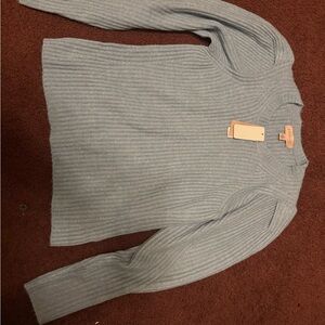 Philosophy Dusty Blue Heather Sweater